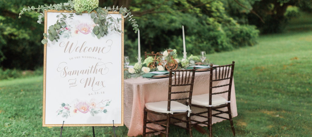 welcome-sign-wedding