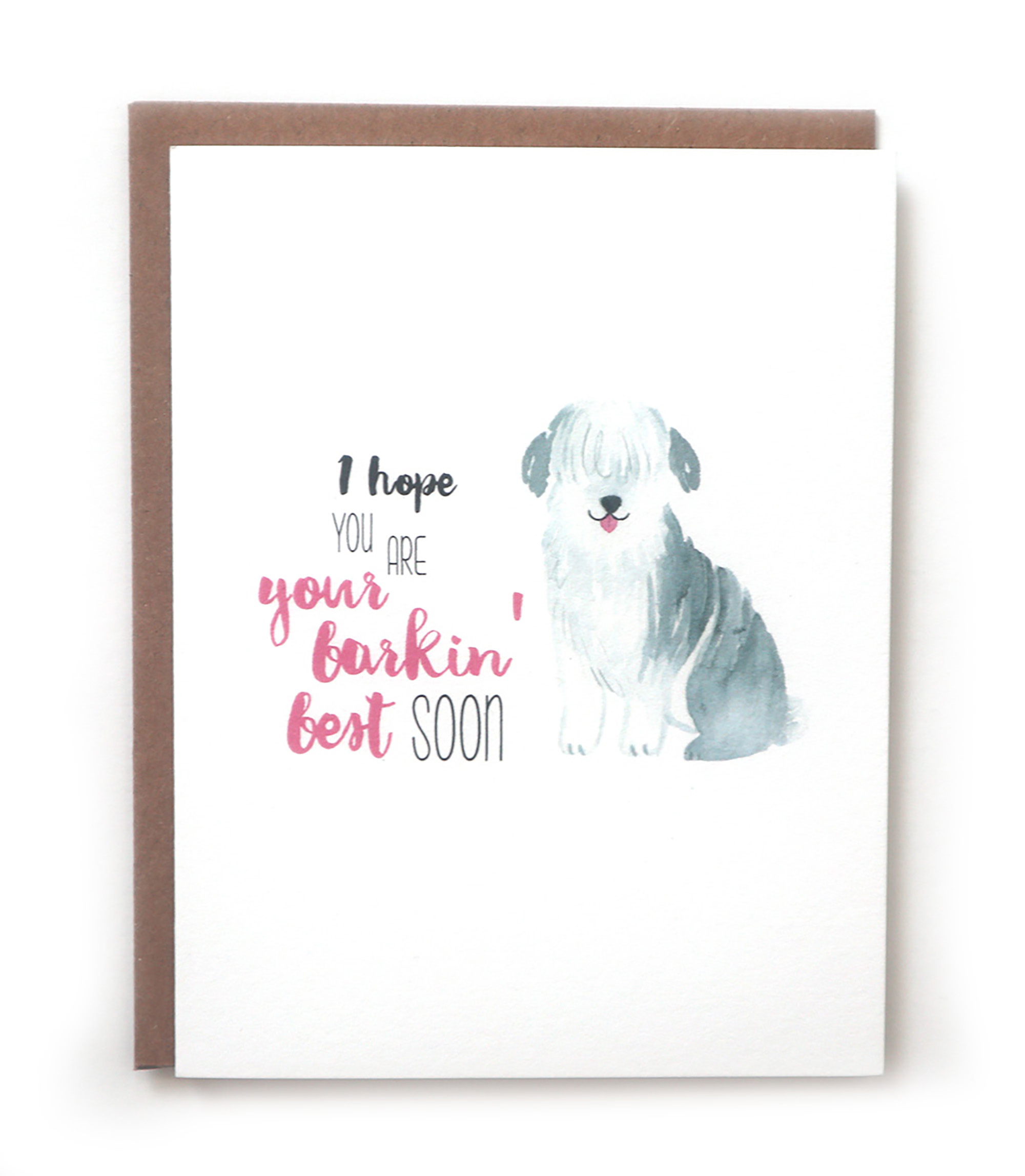 Get well soon on sale dog