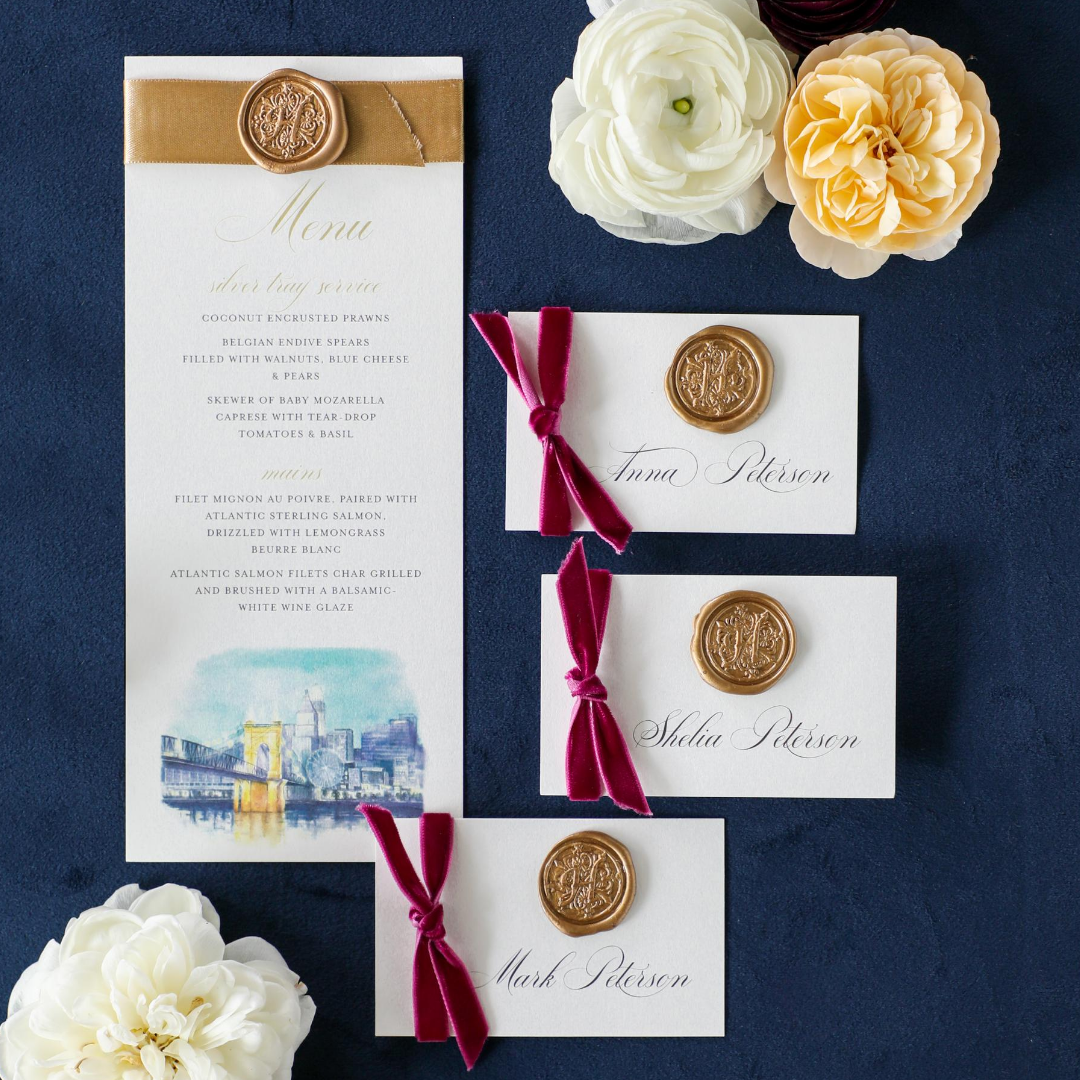 wedding-menus